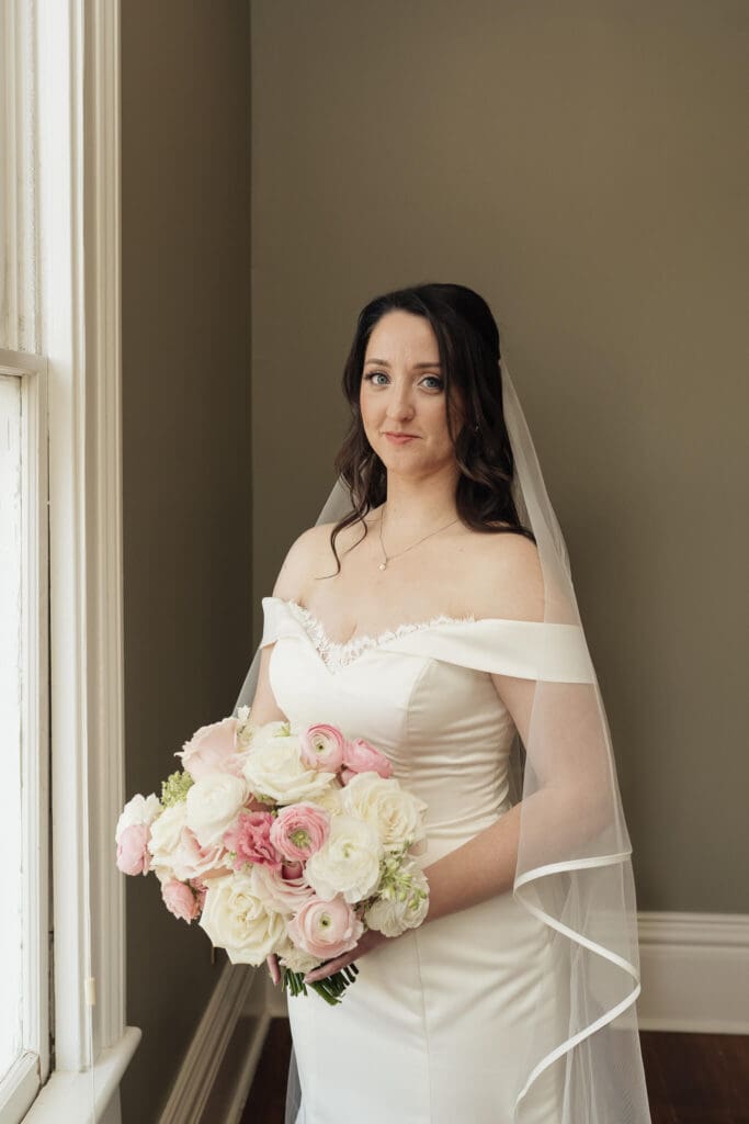 Allan House wedding captured on 35mm film photography