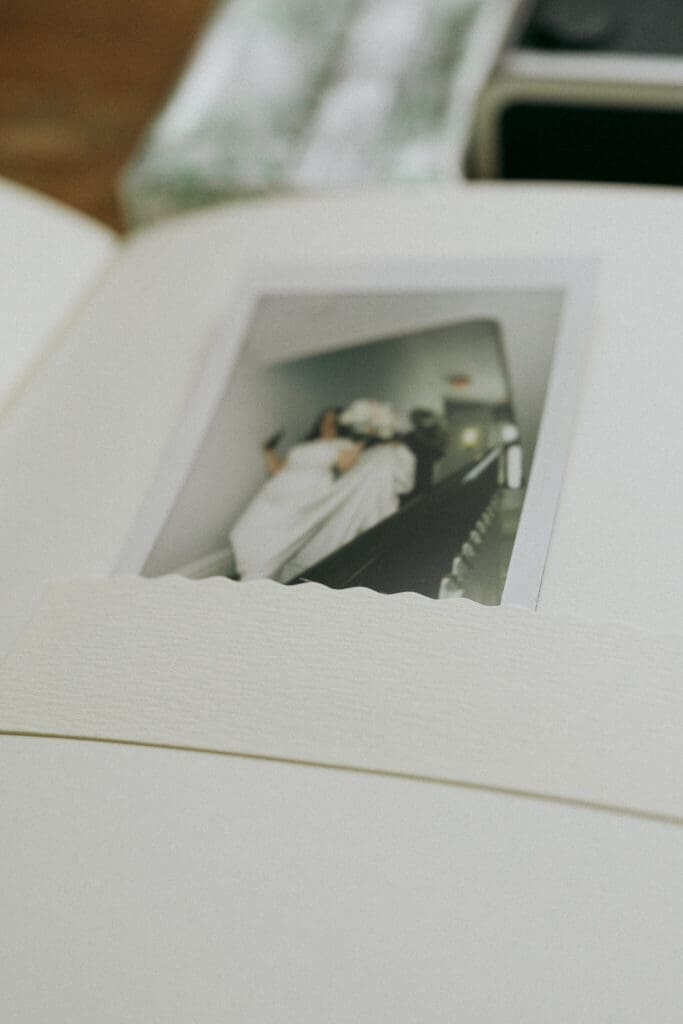 Film and digital photography blend at an Allan House wedding