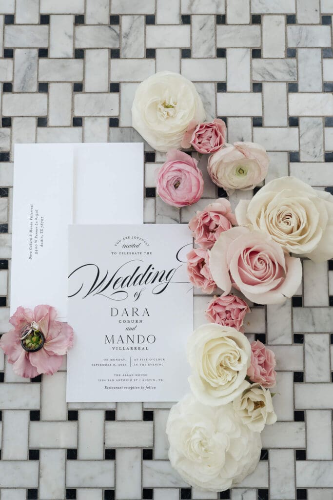 Historic Allan House wedding venue in Austin, Texas