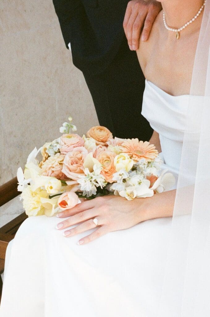 Austin film wedding photographer capturing intimate moments