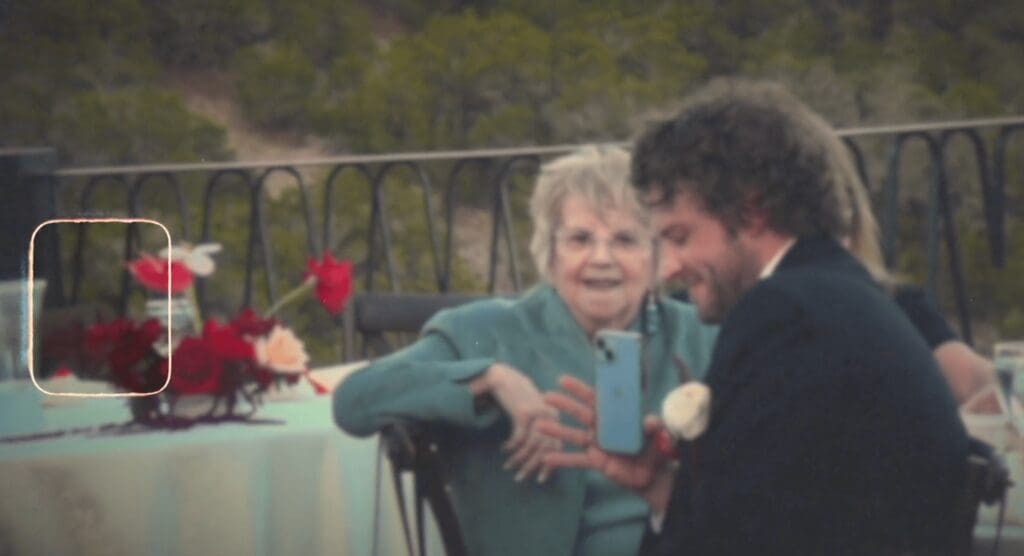 Romantic Villa Antonia wedding ceremony filmed on Super 8