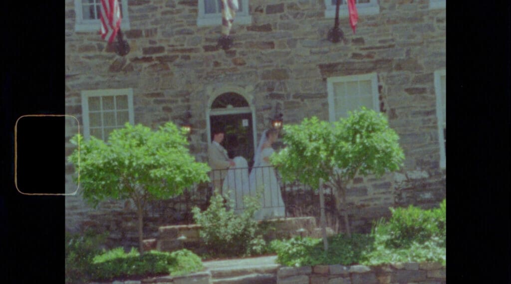 Romantic DMV wedding captured on Super 8 with timeless motion
