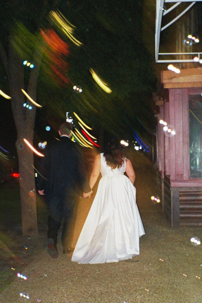 Romantic Washington DC wedding captured on fine art film