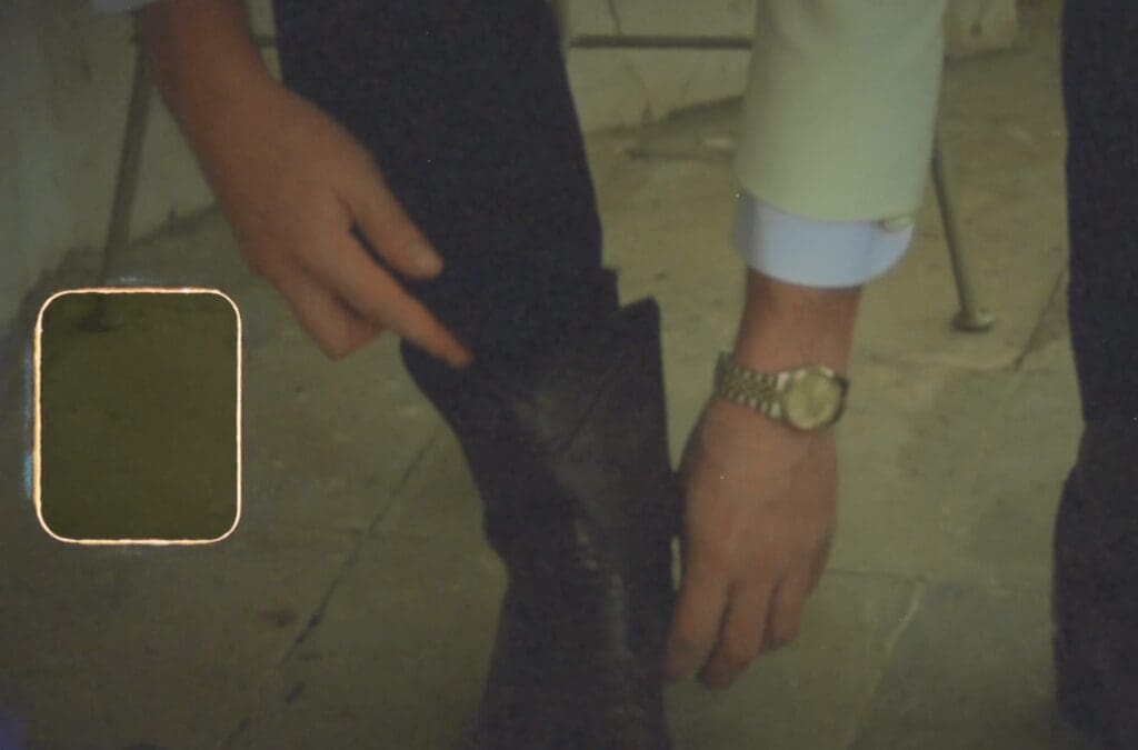 Super 8 capturing the couple 