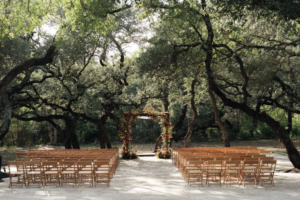 Addison Grove wedding venue in Austin photographed during ceremony coverage
