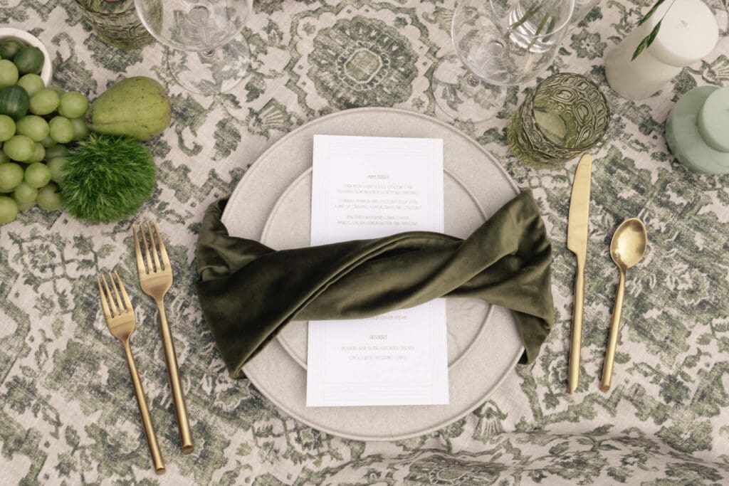 Colorful floral arrangements at Hummingbird House wedding