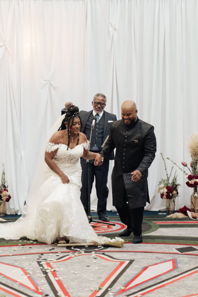 Cultural wedding traditions being honored during the ceremony