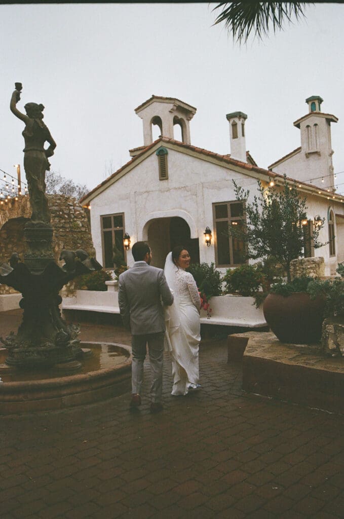Texas Hill Country views from Villa Antonia in winter