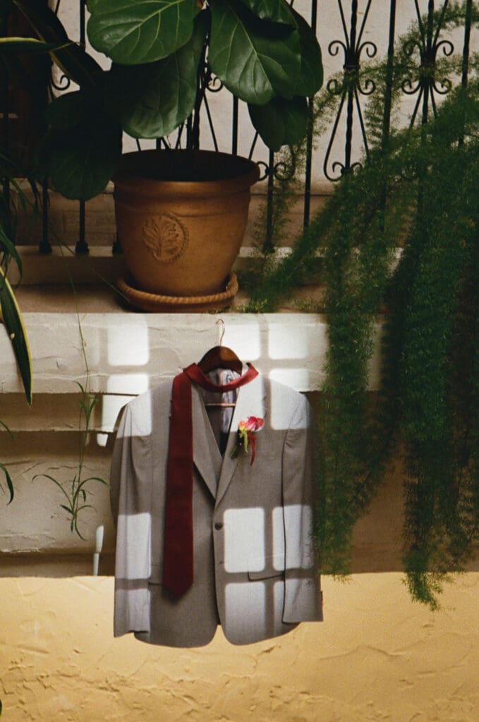 villa antonia winter wedding captured on digital and film photography
