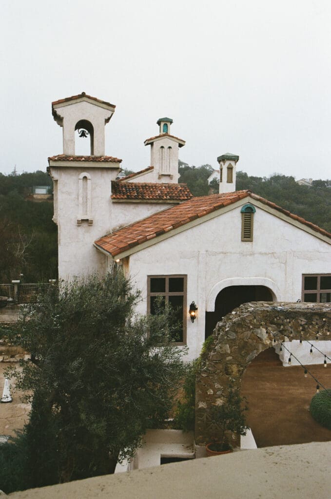 European-inspired architecture at Villa Antonia in Texas