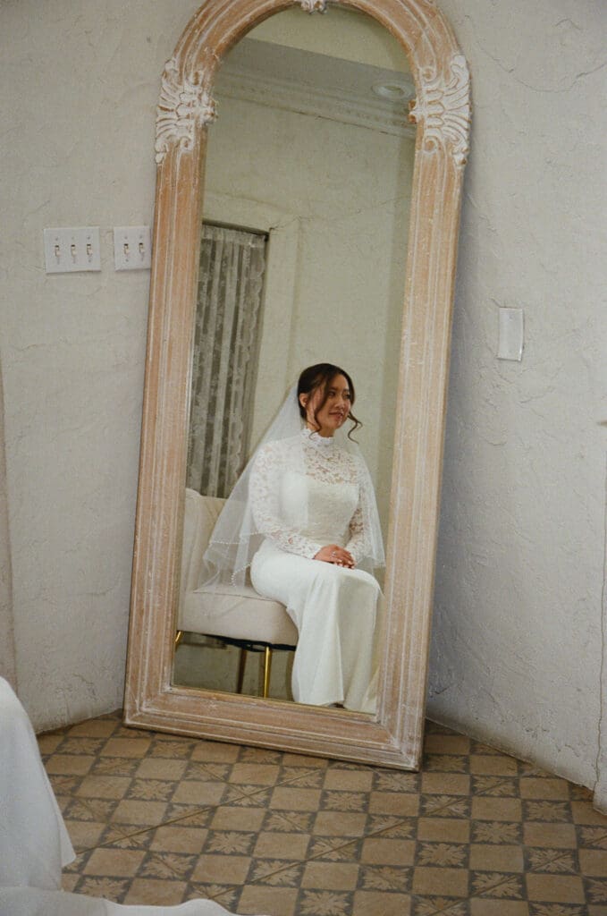 Intimate ceremony scene at an Austin Hill Country venue
