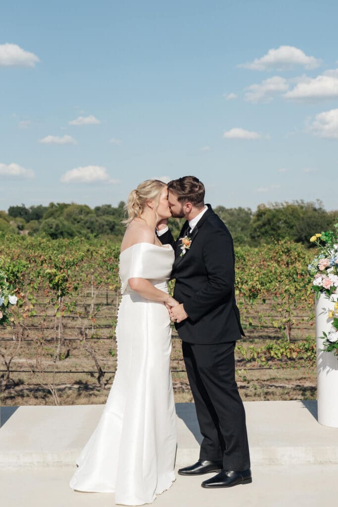 Editorial style bridal portrait with romantic tones
