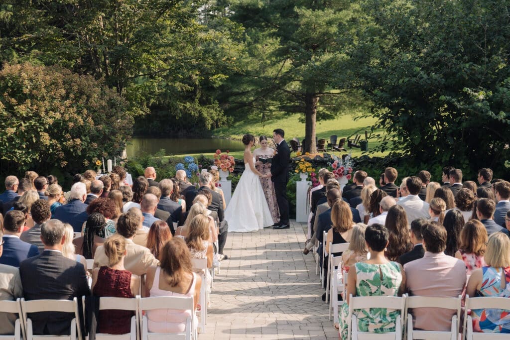Airlie wedding venue photographed during spring wedding season