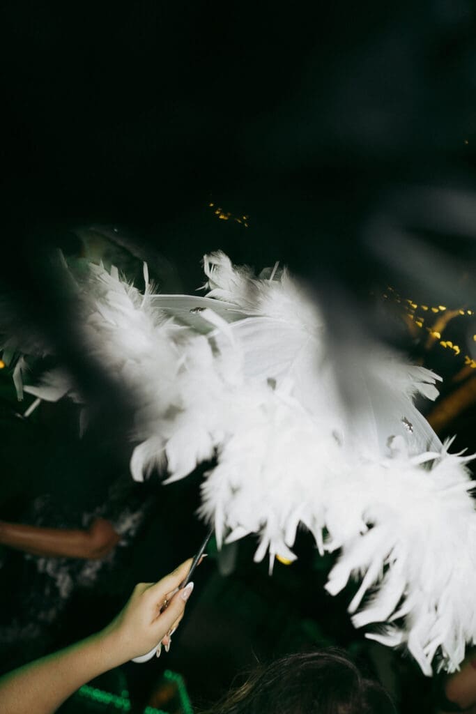 Jungle wedding portraits during Cancun destination wedding