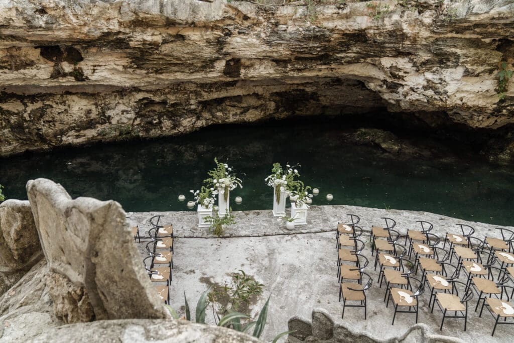 Film wedding photography in Cancun Mexico