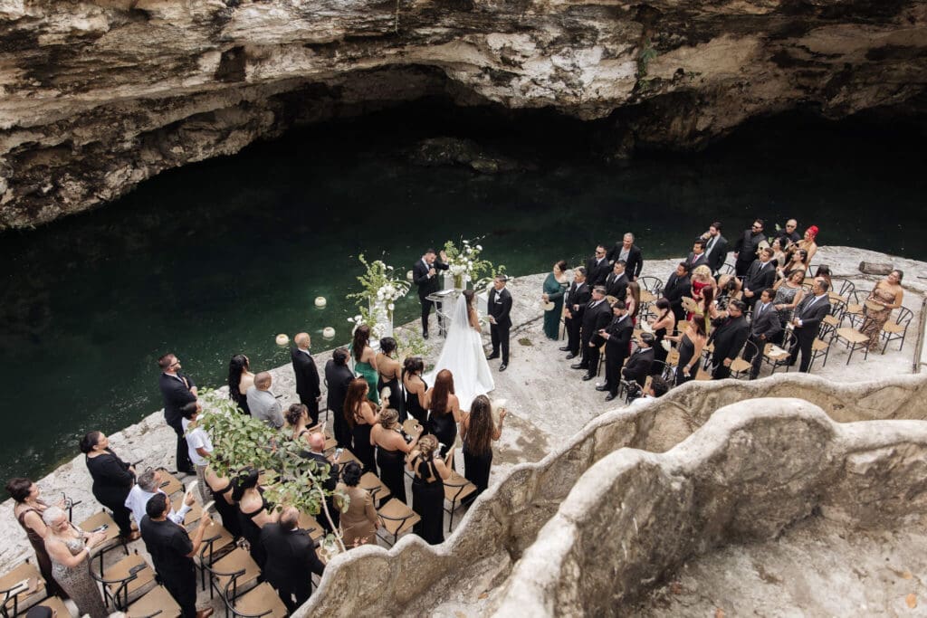 Cinematic Super 8 wedding coverage in Cancun Mexico