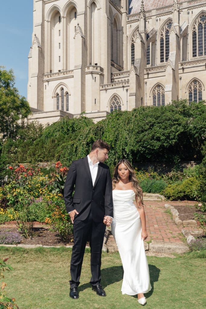     Candid engagement moments captured during a Washington DC session