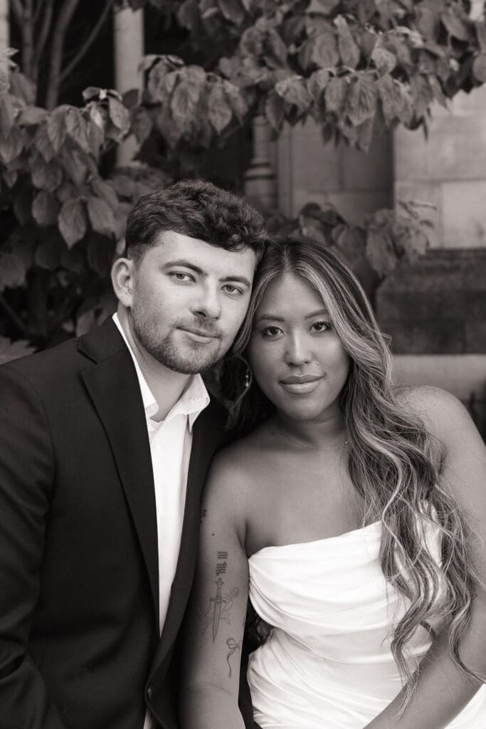     Engagement session photographed using both digital and film photography
