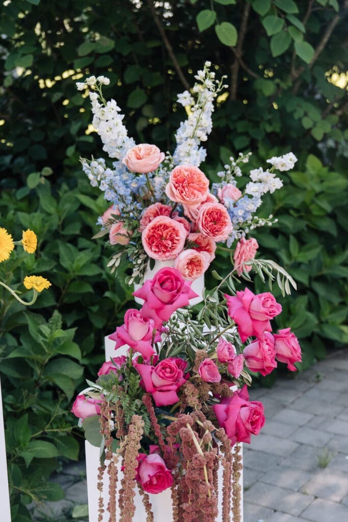  Elegant Northern Virginia garden wedding celebration outdoors