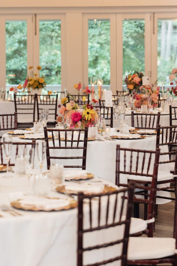 Outdoor estate wedding celebration in Northern Virginia