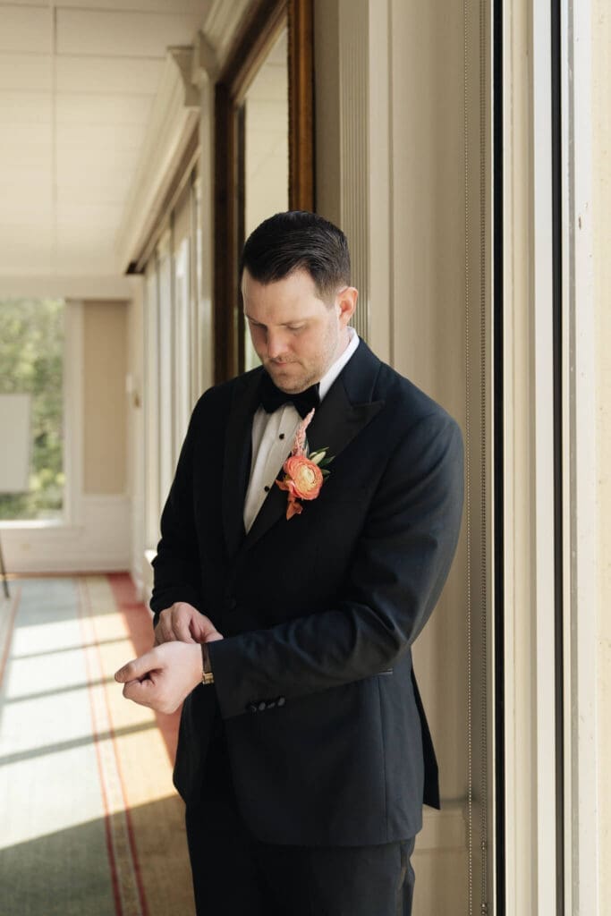  Outdoor wedding celebration at Airlie with garden party inspiration