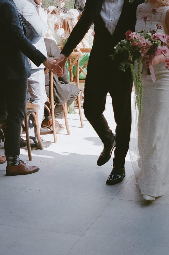 Authentic documentary wedding photography moment